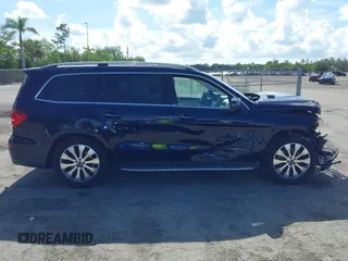 2019 Mercedes-Benz GLS 450 with VIN 4JGDF6EE7KB229169, listed as a IAAI auction lot 42558733 with 21,477 mi miles and . Bid and sale history available at DreamBid. Image 14.