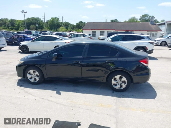 2013 Honda Civic LX with VIN 19XFB2F56DE077181, listed as a IAAI auction lot 42121707 with 159,899 mi miles and . Bid and sale history available at DreamBid. Image 14.