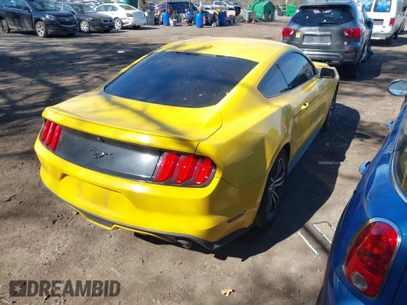 2017 Ford Mustang EcoBoost with VIN 1FA6P8TH0H5273272, listed as a IAAI auction lot 42055654 with 138,469 mi miles. Bid and sale history available at carsss.com. Image 4.