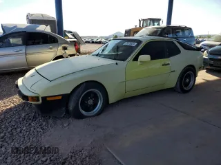 1983 Porsche 944 with VIN WP0AA0943DN459166, listed as a Copart auction lot 75570024 with 82,020 mi miles and Clean Title. Bid and sale history available at carsss.com. Image 1.