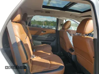 2023 Nissan Pathfinder Platinum with VIN 5N1DR3DJ4PC227904, listed as a Copart auction lot 52177715 with 55,282 mi miles and Salvage title. Bid and sale history available at DreamBid. Image 12.
