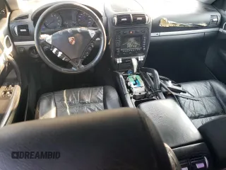 2005 Porsche Cayenne with VIN WP1AA29P55LA22920, listed as a Copart auction lot 71300284 with 0 mi miles and Salvage Title. Bid and sale history available at carsss.com. Image 8.