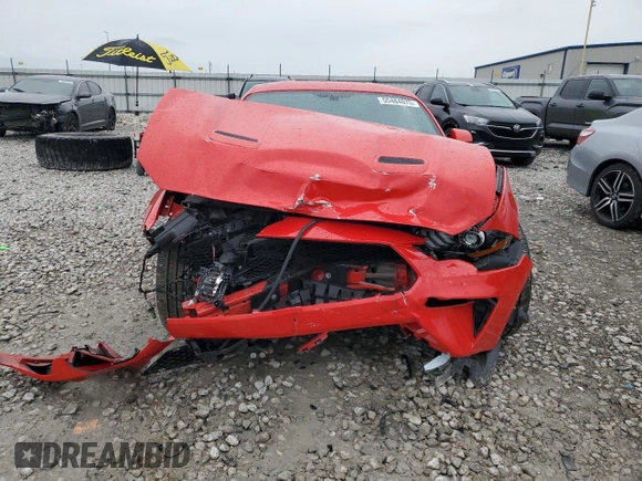 2018 Ford Mustang EcoBoost с VIN 1FA6P8TH6J5131806, выставлен на аукционе Copart как лот 55484075 с пробегом 80 525 миль миль и Списание • Salvage title. История ставок и продаж доступна на DreamBid. Изображение 5.