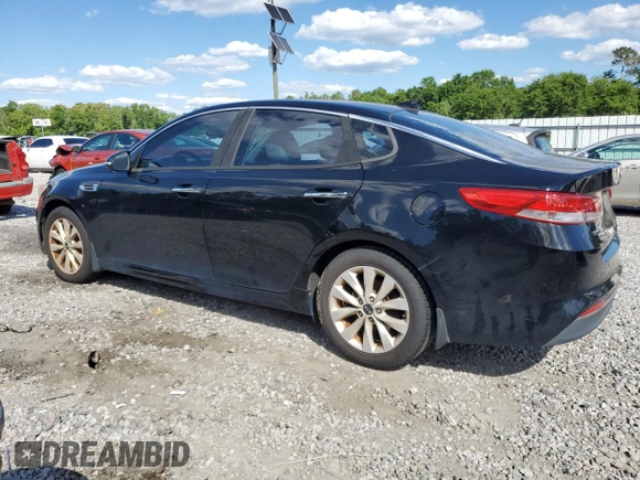 2016 Kia Optima EX with VIN 5XXGU4L34GG054250, listed as a Copart auction lot 55881065 with 100,785 mi miles and Clean Title. Bid and sale history available at carsss.com. Image 2.