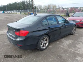 2013 BMW 3 Series 328i with VIN WBA3C1C53DF442532, listed as a IAAI auction lot 41945247 with 92,065 mi miles. Bid and sale history available at carsss.com. Image 4.
