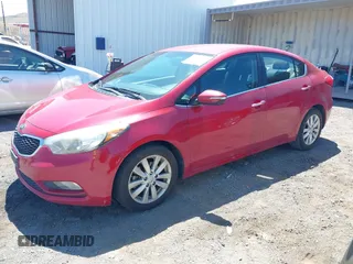 2014 Kia Forte EX with VIN KNAFX4A84E5085384, listed as a IAAI auction lot 42171849 with 138,997 mi miles. Bid and sale history available at carsss.com. Image 2.