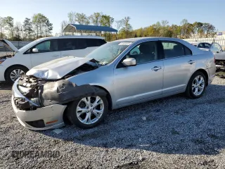 2012 Ford Fusion SE with VIN 3FAHP0HG5CR196804, listed as a Copart auction lot 51503535 with 214,033 mi miles and Salvage Title. Bid and sale history available at carsss.com. Image 1.