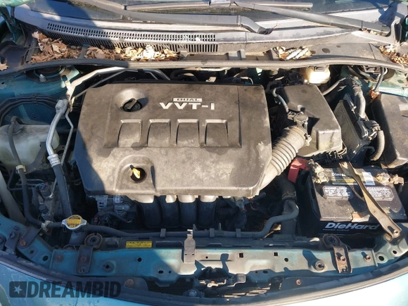 2009 Toyota Corolla with VIN 1NXBU40E19Z126367, listed as a IAAI auction lot 41551337 with 96,283 mi miles. Bid and sale history available at carsss.com. Image 10.
