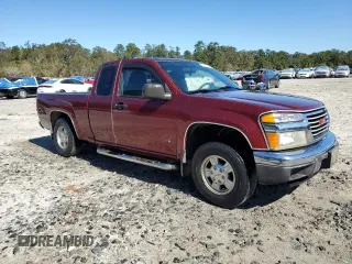 2007 GMC Canyon SLE1 with VIN 1GTCS199478195773, listed as a Copart auction lot 76402134 with 255,252 mi miles and Salvage Title. Bid and sale history available at carsss.com. Image 4.