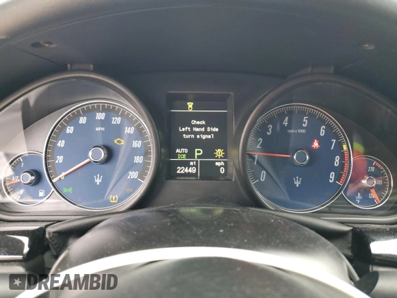 2018 Maserati GranTurismo Sport с VIN ZAM45VLA0J0271240, выставлен на аукционе Copart как лот 88997525 с пробегом 22 449 миль миль и Списание • Salvage title. История ставок и продаж доступна на DreamBid. Изображение 9.