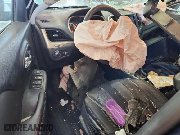 2016 Jeep Cherokee Sport z VIN 1C4PJLAB6GW166690, wystawiony jako Copart lot #63129105 z przebiegiem 164 544 mil mil oraz Szkoda całkowita • Salvage title. Historia ofert i sprzedaży dostępna na DreamBid. Obrazek 8.