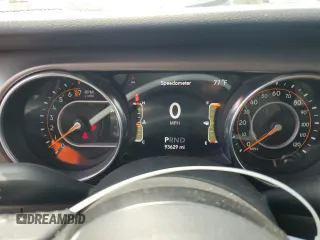 2019 Jeep Wrangler Unlimited Sport S z VIN 1C4HJXDG3KW526414, wystawiony jako Copart lot #58778155 z przebiegiem 93 629 mil mil oraz Szkoda całkowita • Salvage title. Historia ofert i sprzedaży dostępna na DreamBid. Obrazek 9.