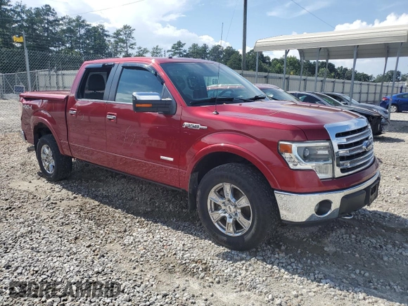 2013 Ford F-150 XL with VIN 1FTFW1ET1DFC92312, listed as a Copart auction lot 62712045 with 150,131 mi miles and Salvage title. Bid and sale history available at DreamBid. Image 4.