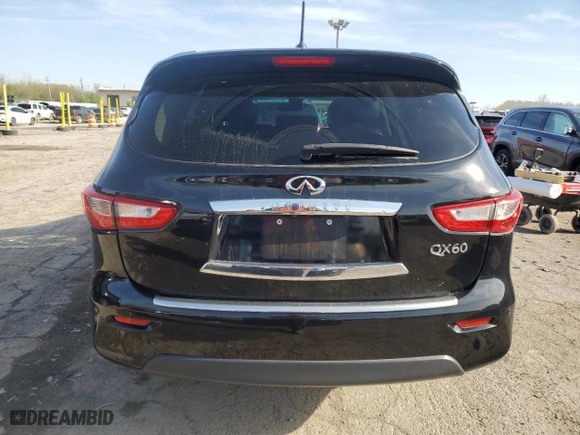 2015 Infiniti QX60 with VIN 5N1AL0MM8FC554107, listed as a Copart auction lot 54019335 with 116,968 mi miles and Clean Title. Bid and sale history available at carsss.com. Image 6.