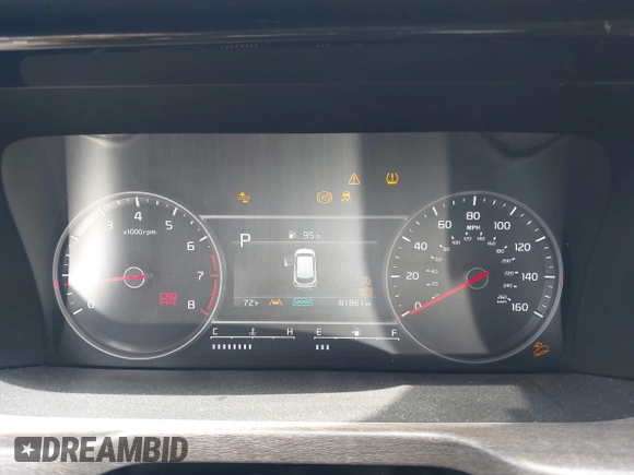 2021 Kia Sorento EX with VIN 5XYRHDLF7MG058307, listed as a IAAI auction lot 42124729 with 81,861 mi miles and . Bid and sale history available at DreamBid. Image 7.
