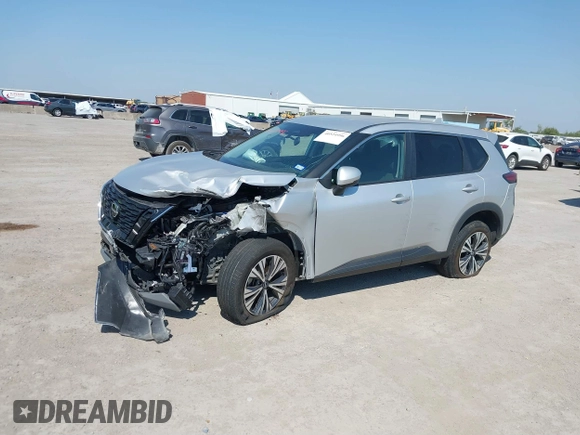 2022 Nissan Rogue SV with VIN 5N1BT3BB1NC708873, listed as a IAAI auction lot 40524996 with 59,684 mi miles. Bid and sale history available at carsss.com. Image 18.