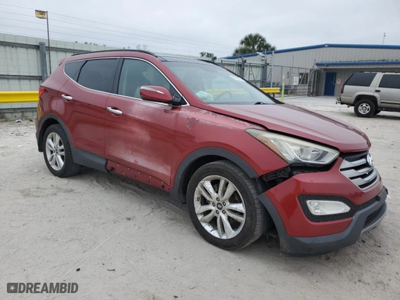2015 Hyundai Santa Fe Sport with VIN 5XYZW4LA9FG241379, listed as a Copart auction lot 44119025 with 129,932 mi miles and Non Repairable. Bid and sale history available at carsss.com. Image 4.