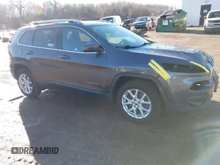 2018 Jeep Cherokee Latitude Plus with VIN 1C4PJLLB4JD503275, listed as a IAAI auction lot 41665557 with 117,839 mi miles. Bid and sale history available at carsss.com. Image 1.