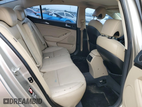 2014 Kia Cadenza Premium with VIN KNALN4D77E5134265, listed as a Copart auction lot 74512754 with 0 mi miles and Salvage Title. Bid and sale history available at carsss.com. Image 10.