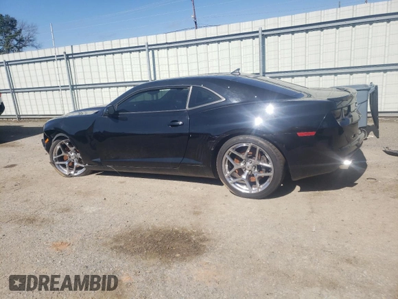 2011 Chevrolet Camaro 2SS with VIN 2G1FT1EW0B9201693, listed as a Copart auction lot 46985565 with 54,168 mi miles and Salvage Title. Bid and sale history available at DreamBid. Image 2.