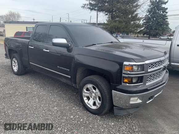 2014 Chevrolet Silverado 1500 LTZ with VIN 1GCVKSEC0EZ265504, listed as a IAAI auction lot 41737186 with 215,850 mi miles and . Bid and sale history available at DreamBid. Image 1.