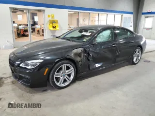 2018 BMW 6 Series 640i xDrive with VIN WBA6D2C54JGT73548, listed as a Copart auction lot 78178294 with 38,249 mi miles and Salvage Title. Bid and sale history available at carsss.com. Image 1.