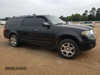 2013 Ford Expedition Max Limited with VIN 1FMJK1K54DEF21773, listed as a Copart auction lot 53612995 with Not provided miles and Salvage title. Bid and sale history available at DreamBid. Image 4.