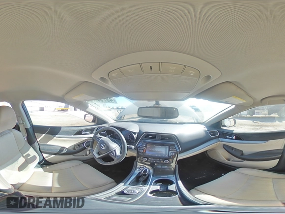 2017 Nissan Maxima S with VIN 1N4AA6AP8HC425563, listed as a Copart auction lot 48754235 with 50,812 mi miles and Salvage Title. Bid and sale history available at DreamBid. Image 12.