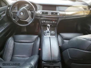 2012 BMW 7 Series 750i xDrive with VIN WBAKC6C54CDX99334, listed as a Copart auction lot 45408845 with 0 mi miles and Salvage Title. Bid and sale history available at carsss.com. Image 8.