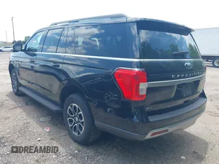 2024 Ford Expedition Max XLT with VIN 1FMJK1J8XREA24875, listed as a IAAI auction lot 42204354 with 46,435 mi miles and . Bid and sale history available at DreamBid. Image 3.