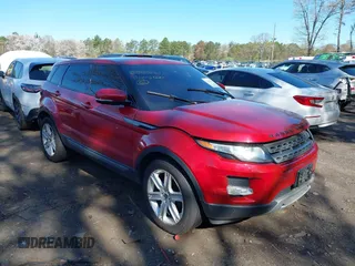 2012 Land Rover Range Rover Evoque Pure Premium with VIN SALVR2BGXCH618555, listed as a IAAI auction lot 42042064 with 92,283 mi miles. Bid and sale history available at carsss.com. Image 1.