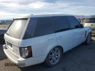 2012 Land Rover Range Rover HSE Lux with VIN SALMF1D47CA364054, listed as a Copart auction lot 45747825 with 134,555 mi miles and Clean title. Bid and sale history available at DreamBid. Image 3.