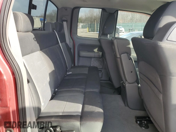 2007 Ford F-150 XLT with VIN 1FTPX145X7FB66846, listed as a Copart auction lot 41988985 with 158,801 mi miles and Salvage Title. Bid and sale history available at carsss.com. Image 10.