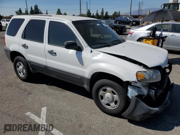 2006 Ford Escape XLS with VIN 1FMYU02Z56KC80946, listed as a Copart auction lot 75415284 with 125,537 mi miles and Salvage Title. Bid and sale history available at carsss.com. Image 4.