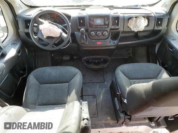 2019 Ram ProMaster Cargo with VIN 3C6TRVCGXKE539381, listed as a Copart auction lot 86545504 with 271,447 mi miles and Non Repairable. Bid and sale history available at DreamBid. Image 8.