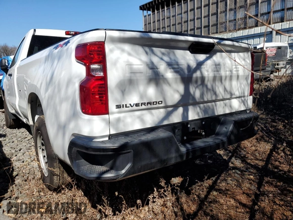 2025 Chevrolet Silverado 1500 with VIN 3GCNKAED8SG137655, listed as a Copart auction lot 48825395 with 2,158 mi miles and Salvage Title. Bid and sale history available at DreamBid. Image 6.