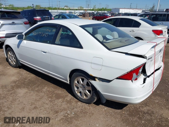 2003 Honda Civic EX with VIN 1HGEM21933L030150, listed as a IAAI auction lot 42097110 with 162,883 mi miles and . Bid and sale history available at DreamBid. Image 3.