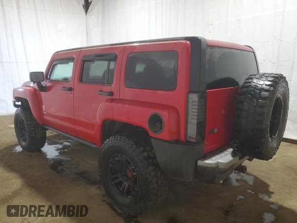 2007 Hummer H3 SUV with VIN 5GTDN13E878141547, listed as a Copart auction lot 77997674 with 162,766 mi miles and Clean Title. Bid and sale history available at carsss.com. Image 2.