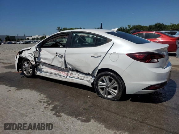 2020 Hyundai Elantra SEL with VIN 5NPD84LF7LH574989, listed as a Copart auction lot 52553915 with 81,836 mi miles and Non Repairable. Bid and sale history available at DreamBid. Image 2.