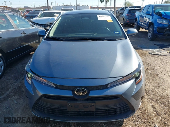 2024 Toyota Corolla LE with VIN 5YFB4MDE7RP224346, listed as a IAAI auction lot 41670380 with 9,879 mi miles. Bid and sale history available at carsss.com. Image 12.