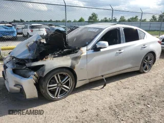 2018 Infiniti Q50 Luxe with VIN JN1EV7AP4JM361577, listed as a Copart auction lot 73135194 with Not provided miles and Non repairable. Bid and sale history available at DreamBid. Image 1.
