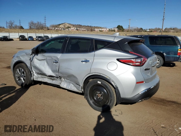 2018 Nissan Murano SL with VIN 5N1AZ2MH2JN180572, listed as a Copart auction lot 48704955 with 61,022 mi miles and Salvage Title. Bid and sale history available at DreamBid. Image 2.