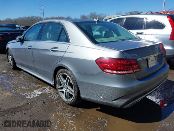 2014 Mercedes-Benz E 550 Sport with VIN WDDHF9BB0EB040245, listed as a IAAI auction lot 41817415 with 162,238 mi miles and . Bid and sale history available at DreamBid. Image 3.