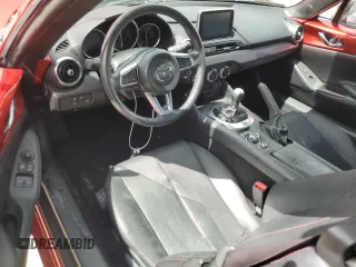 2017 Mazda MX-5 Miata RF Grand Touring with VIN JM1NDAM71H0106167, listed as a Copart auction lot 74099534 with 0 mi miles and Non Repairable. Bid and sale history available at carsss.com. Image 8.