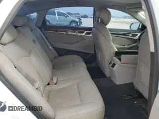 2016 Hyundai Genesis 3.8L with VIN KMHGN4JE9GU139205, listed as a Copart auction lot 73884994 with 0 mi miles and Non Repairable. Bid and sale history available at carsss.com. Image 10.