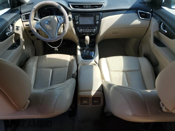 2015 Nissan Rogue SL z VIN 5N1AT2MV8FC824389, wystawiony jako Copart lot #58224165 z przebiegiem 96 545 mil mil oraz Szkoda całkowita • Salvage title. Historia ofert i sprzedaży dostępna na DreamBid. Obrazek 8.