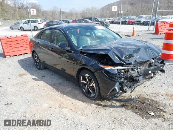 2023 Hyundai Elantra Limited with VIN KMHLP4AG4PU456898, listed as a IAAI auction lot 41899496 with 36,583 mi miles and . Bid and sale history available at DreamBid. Image 1.