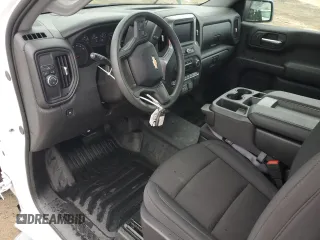2024 Chevrolet Silverado 1500 Work Truck with VIN 3GCNAAEDXRG373446, listed as a Copart auction lot 50421115 with 0 mi miles and Clean Title. Bid and sale history available at carsss.com. Image 8.