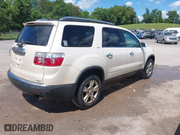 2008 GMC Acadia SLT1 z VIN 1GKER237X8J230560, wystawiony jako IAAI lot #42341077 z przebiegiem 219 282 mil mil oraz . Historia ofert i sprzedaży dostępna na DreamBid. Obrazek 4.