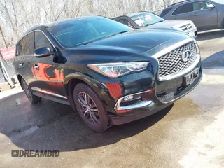 2017 Infiniti QX60 with VIN 5N1DL0MN7HC561106, listed as a IAAI auction lot 41768919 with 112,377 mi miles. Bid and sale history available at carsss.com. Image 1.